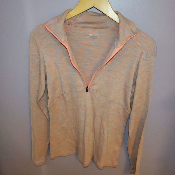 Columbia Women’s Size Large Half Zip in Pink - Picture 5 of 6